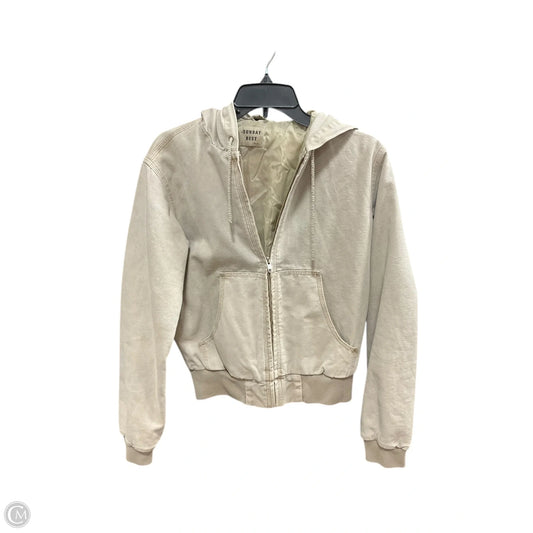 Jacket Denim By Sunday Best In Grey Denim, Size: Xs