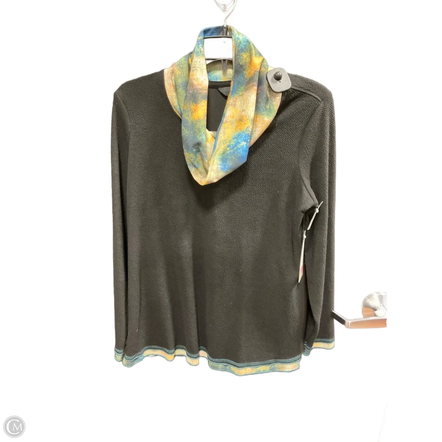 Top Long Sleeve By Ali Miles In Multi-colored, Size: S