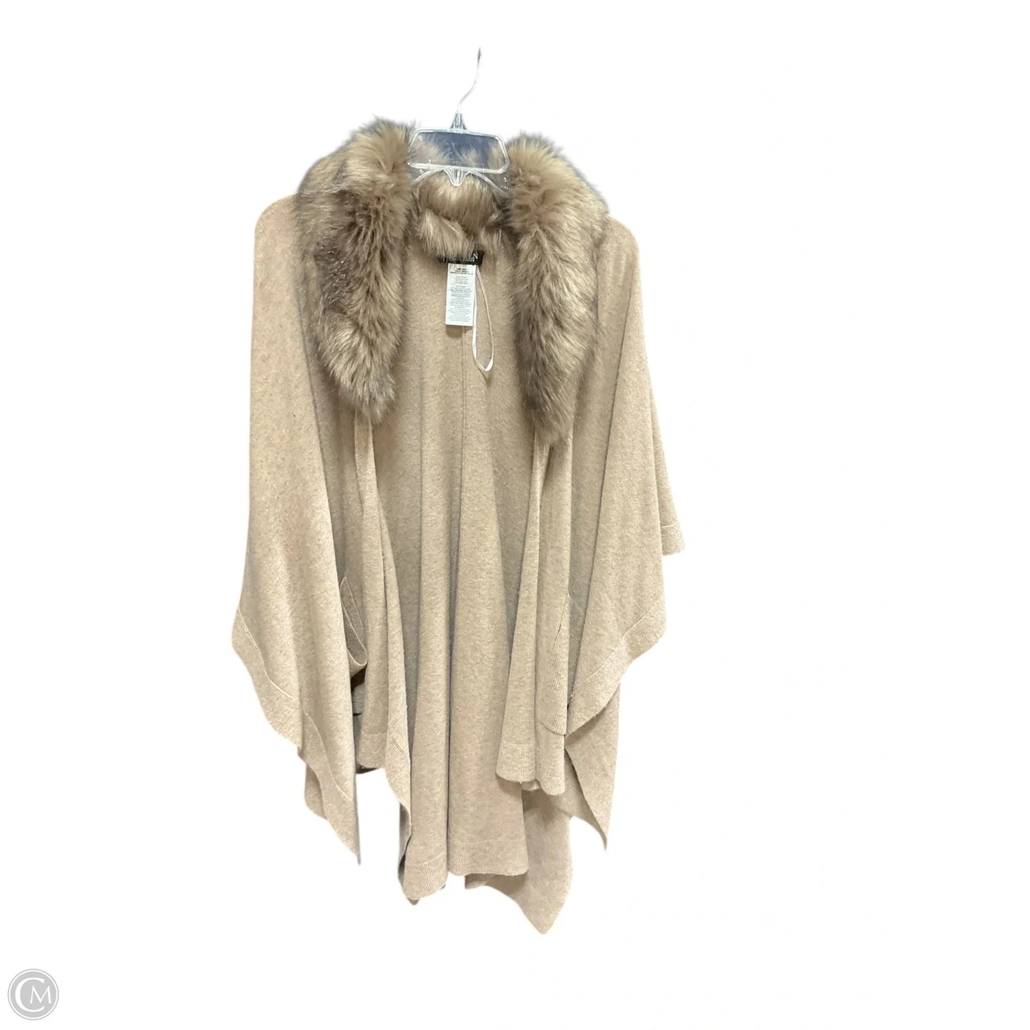 Shawl By Lauren By Ralph Lauren In Tan, Size: Osfm