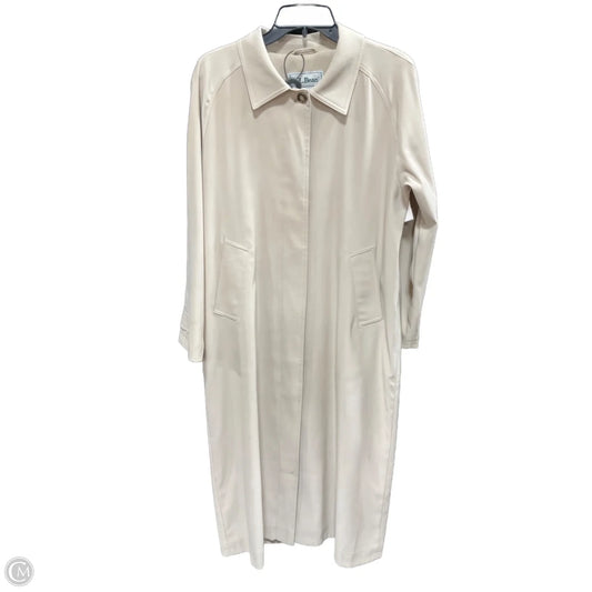 Coat Trench Coat By L.l. Bean In Tan, Size: M