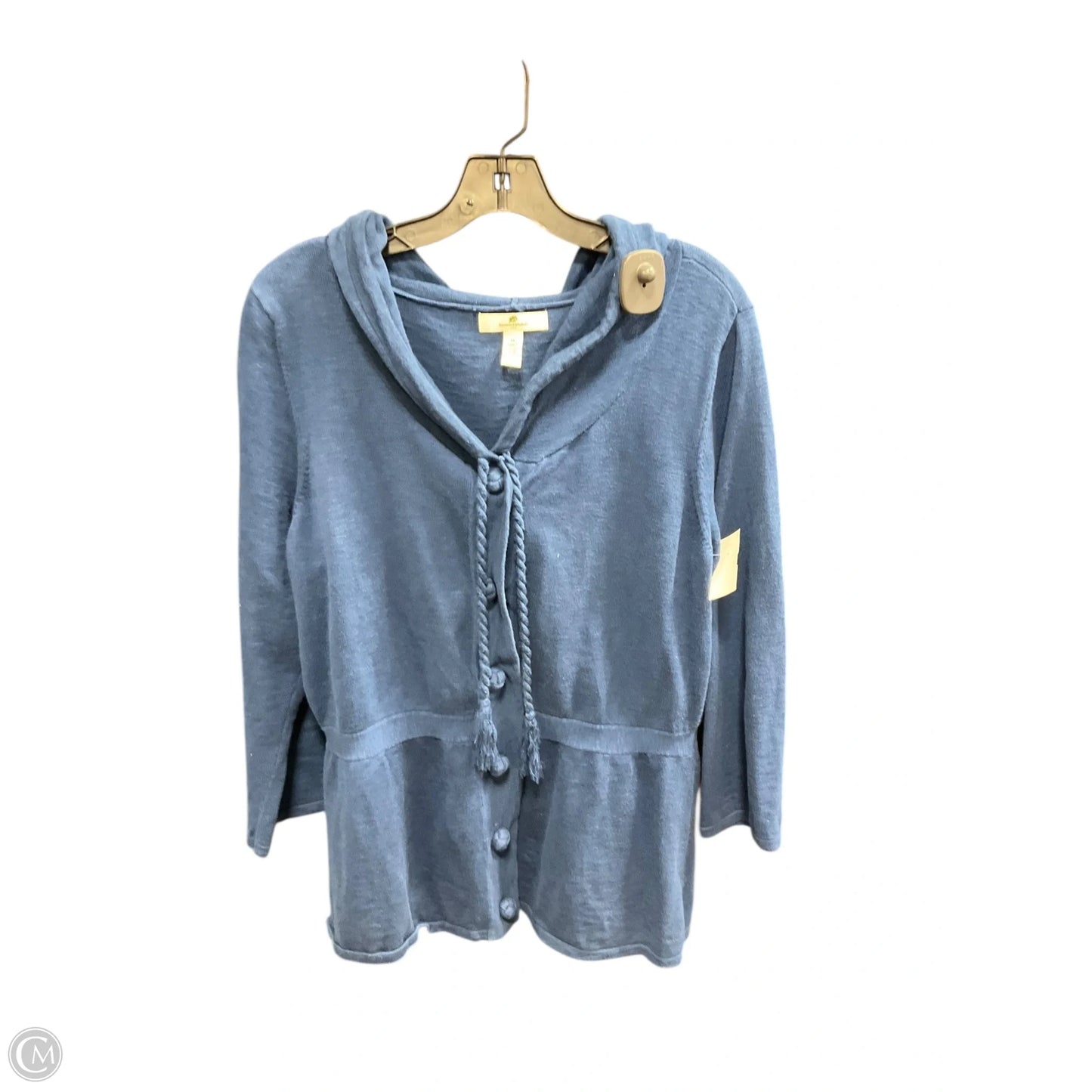 Cardigan By Banana Republic In Blue, Size: Xl