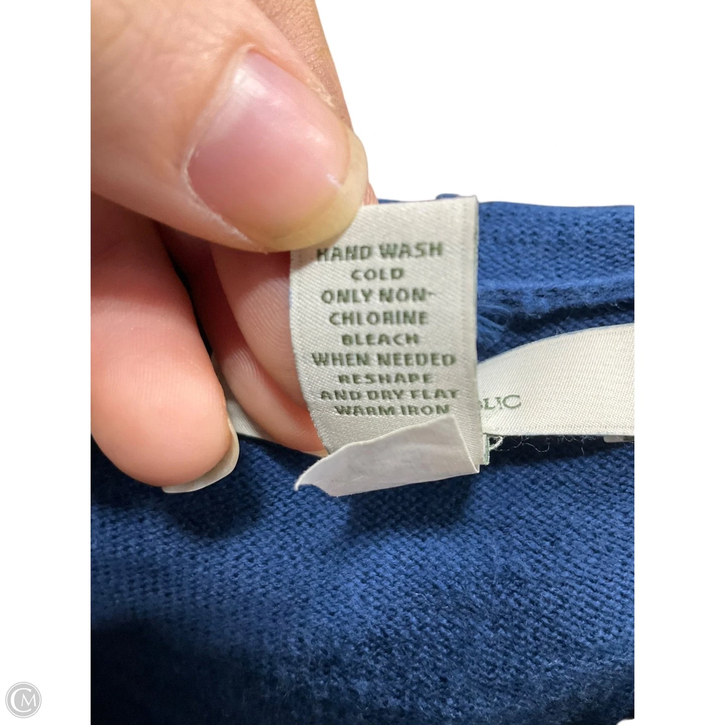 Cardigan By Banana Republic In Blue, Size: Xl