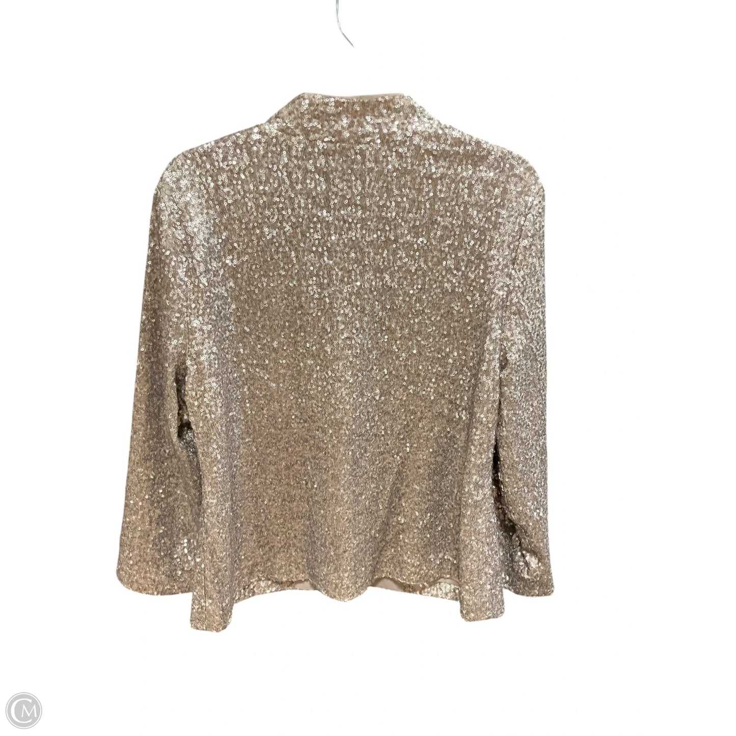 Blazer By Chicos In Silver, Size: L