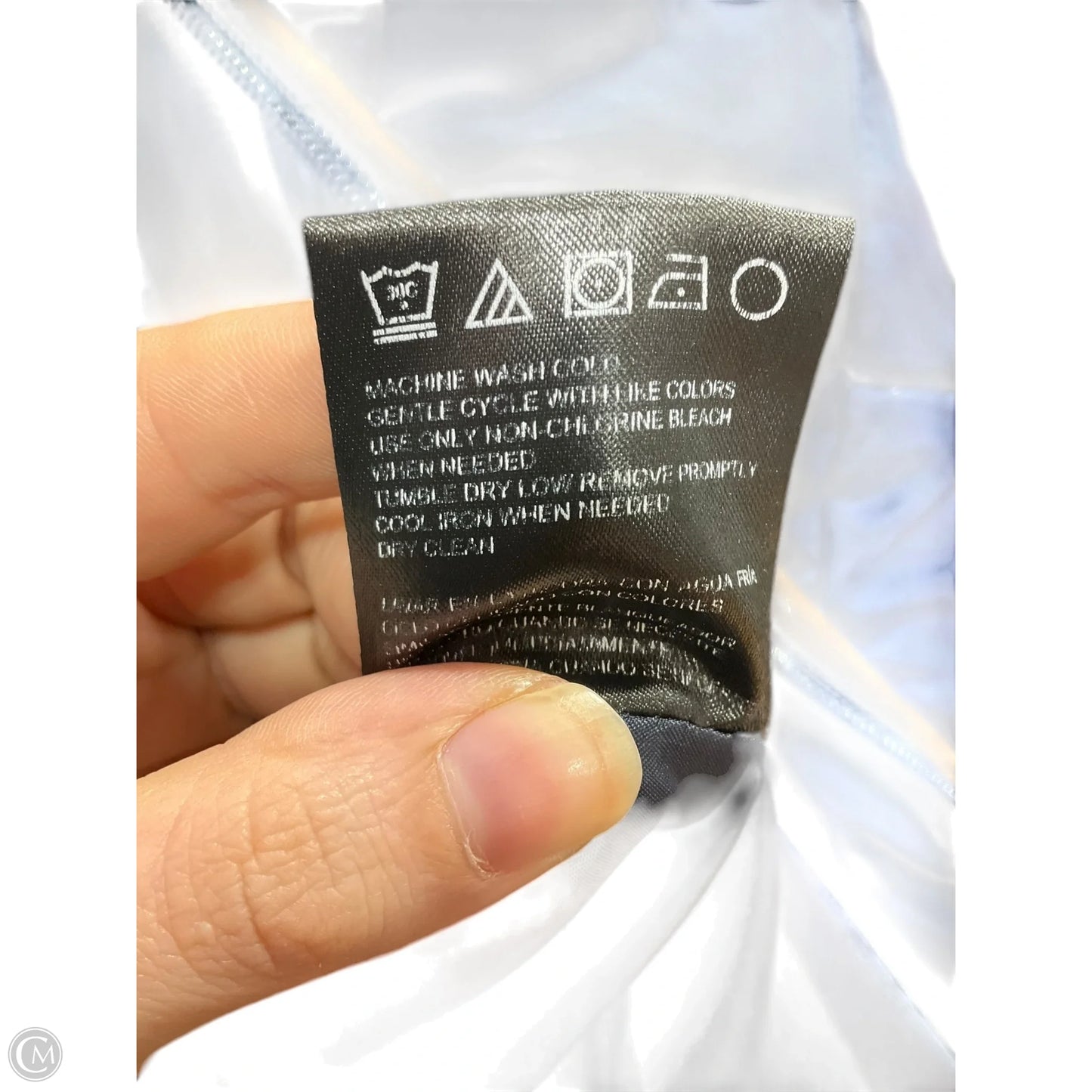 Coat Puffer & Quilted By Weatherproof In Blue, Size: S