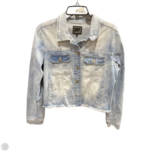 Jacket Denim By Cme In Blue Denim, Size: M