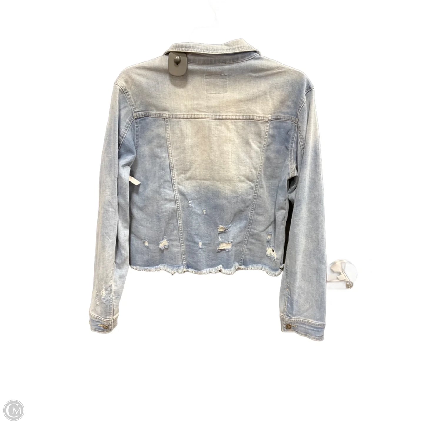 Jacket Denim By Cme In Blue Denim, Size: M