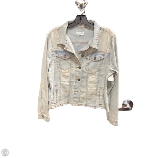 Jacket Denim By Grace & Lace In Blue Denim, Size: M