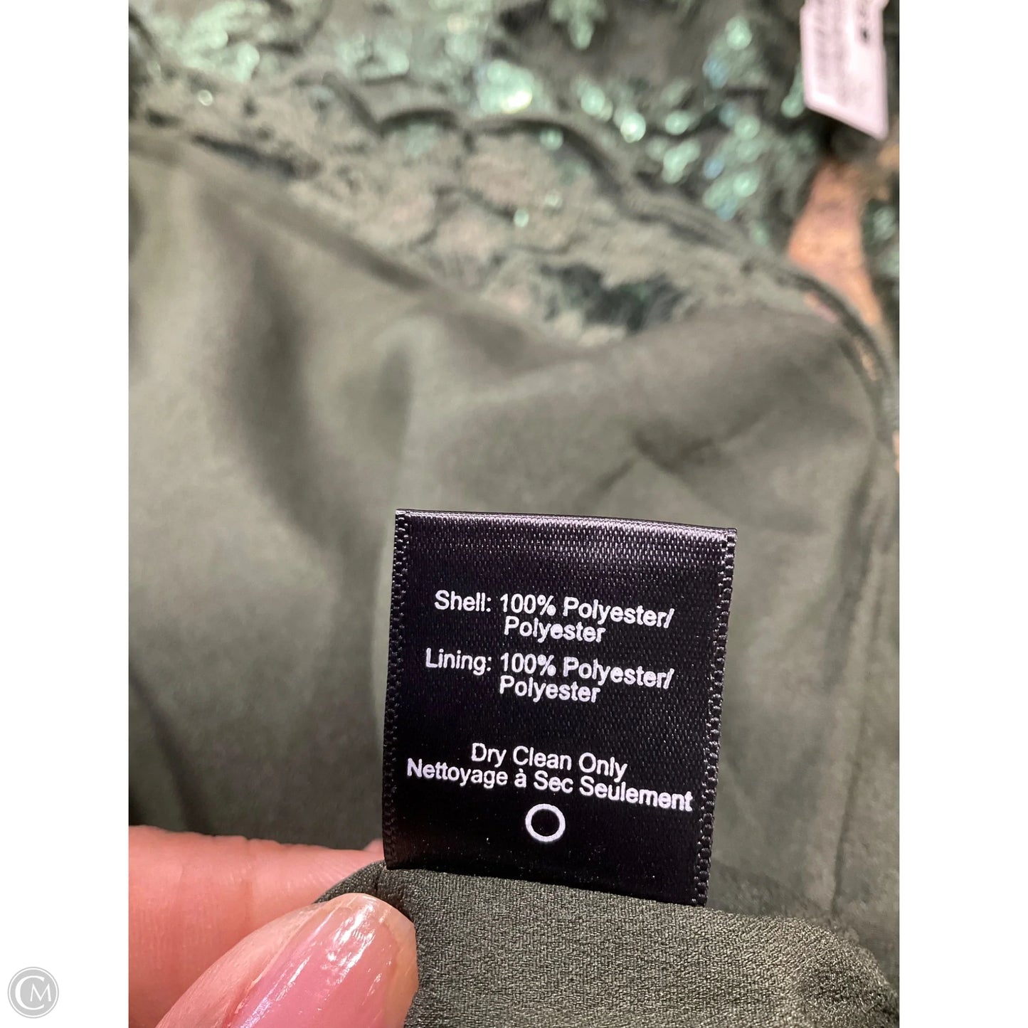 Dress Party Short By Dress The Population In Green, Size: M