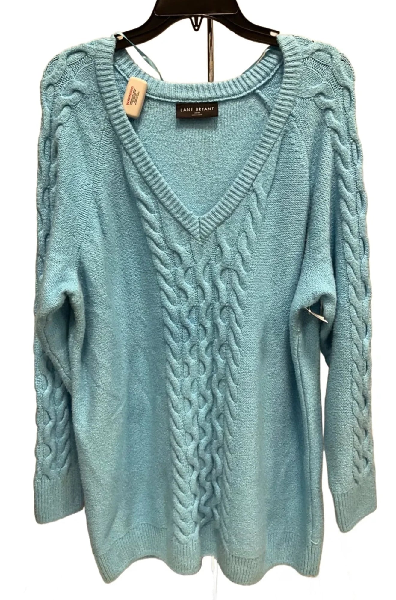 Sweater By Lane Bryant In Blue, Size: 18