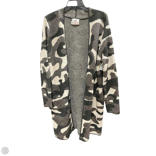 Cardigan By Nine West In Black & Cream, Size: Xxl