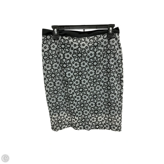 Skirt Mini & Short By Halogen In Black Denim, Size: 10p