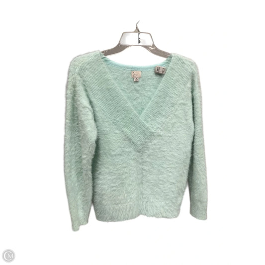 Top Long Sleeve By A New Day In Green, Size: M