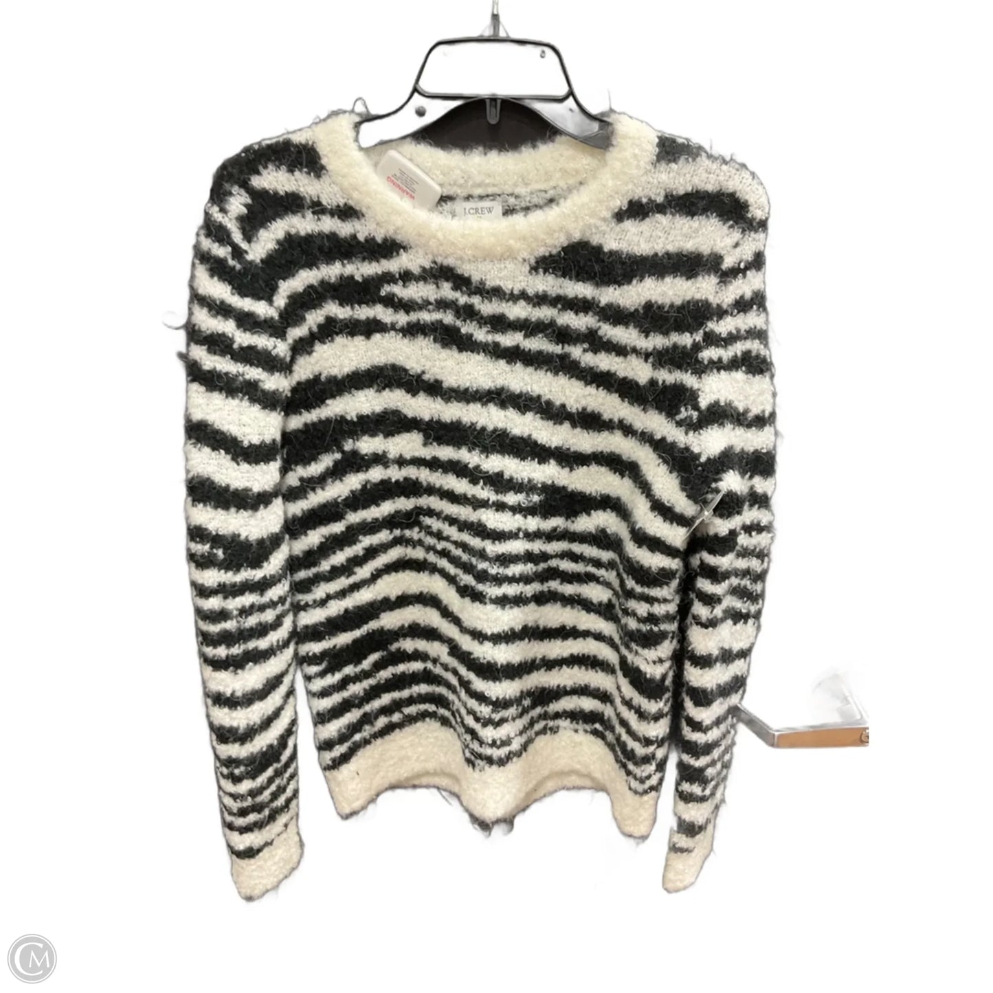 Sweater By J. Crew In Black & White, Size: S