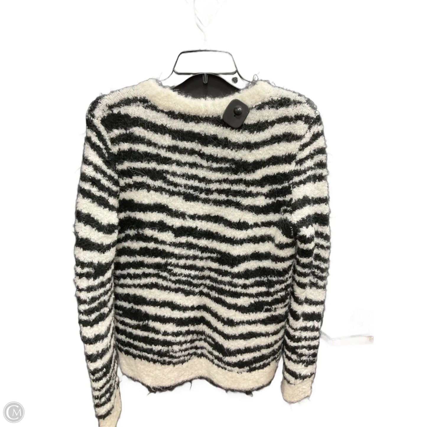 Sweater By J. Crew In Black & White, Size: S