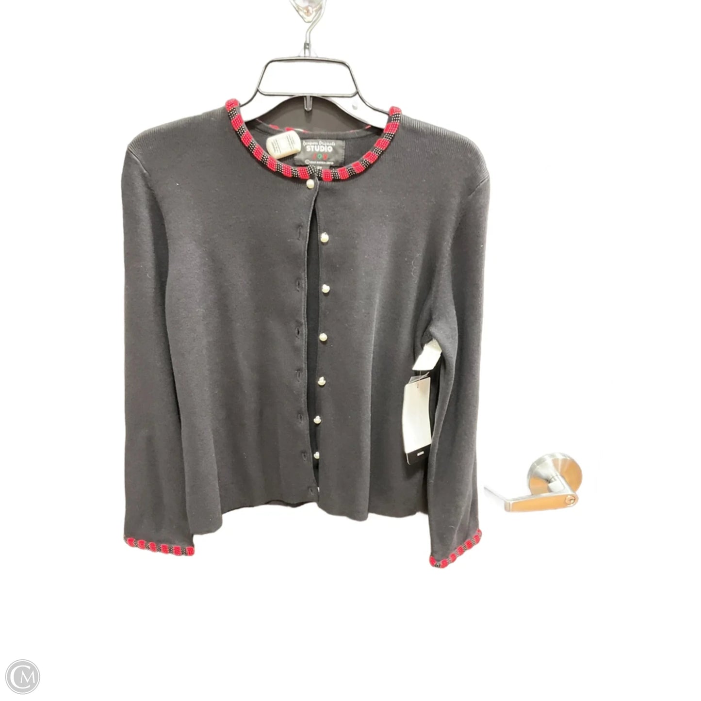 Cardigan By Designer Originals In Black, Size: Mp