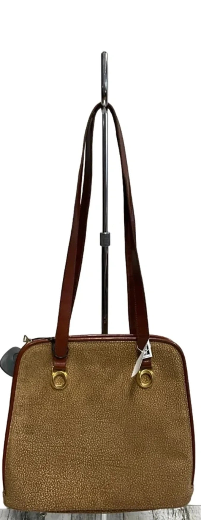 Handbag Leather By Cma, Size: Large