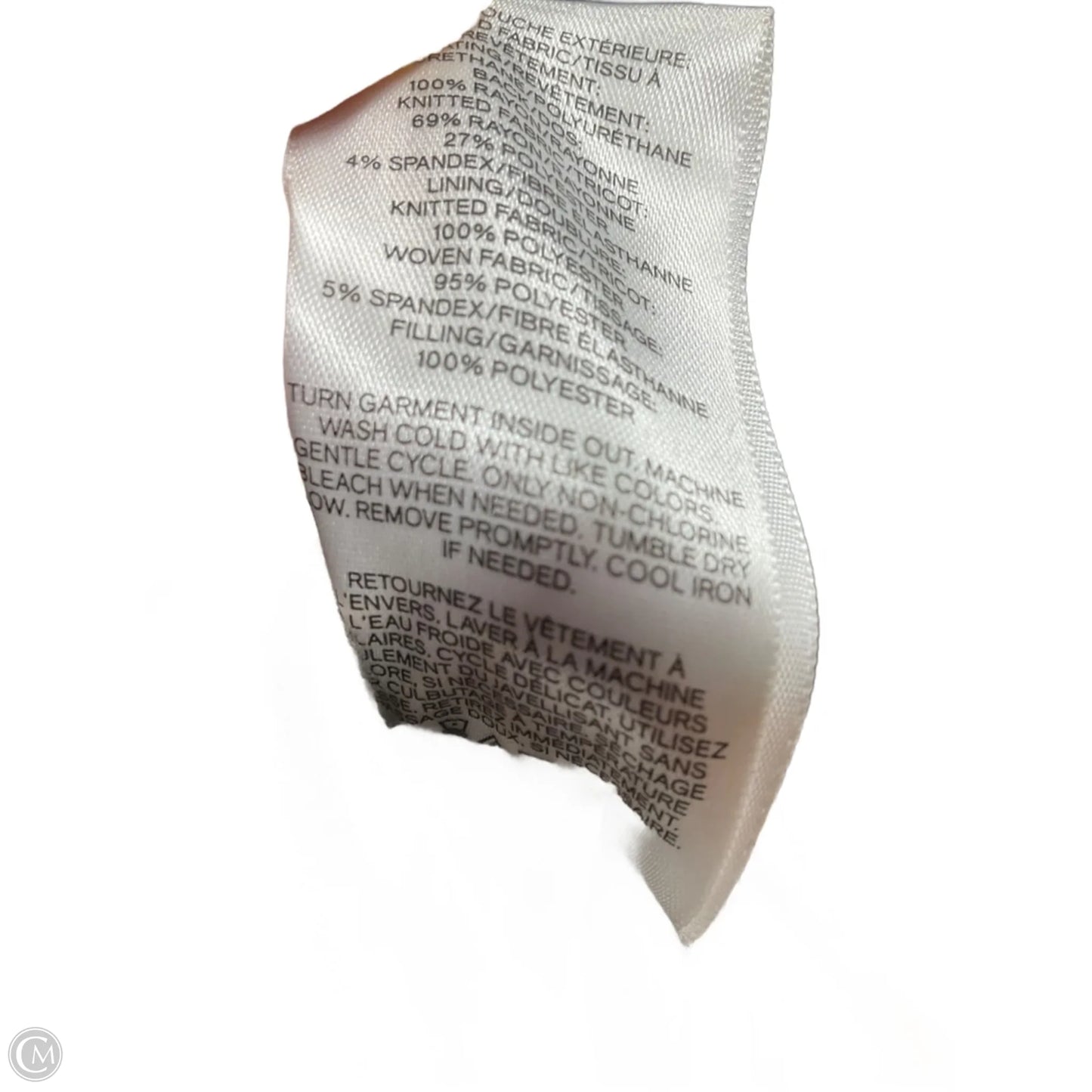 Jacket Moto By Express In Grey, Size: M