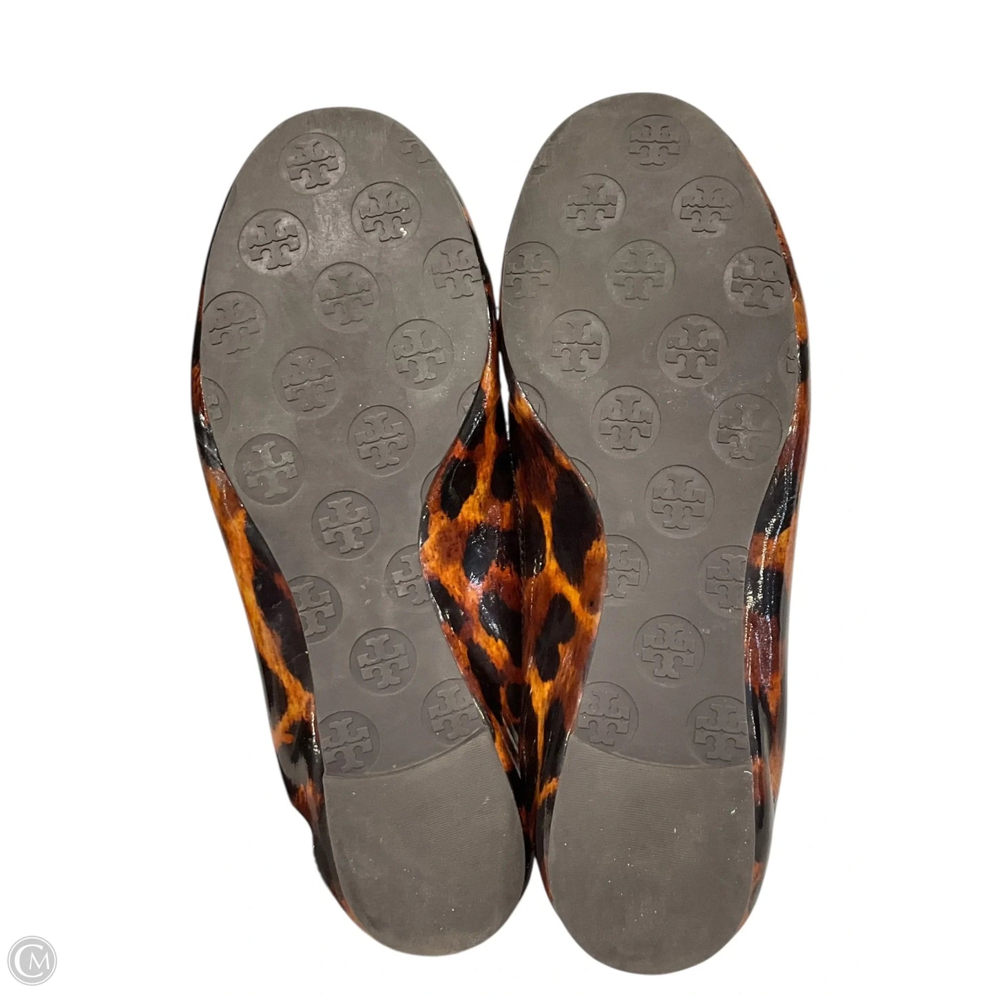 Shoes Designer By Tory Burch In Tortoise Shell Print, Size: 7.5