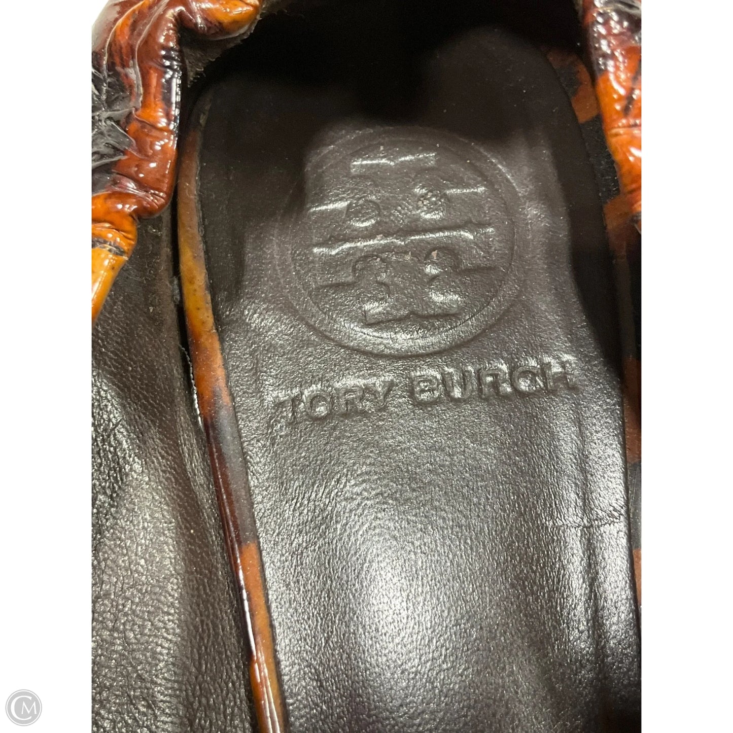 Shoes Designer By Tory Burch In Tortoise Shell Print, Size: 7.5