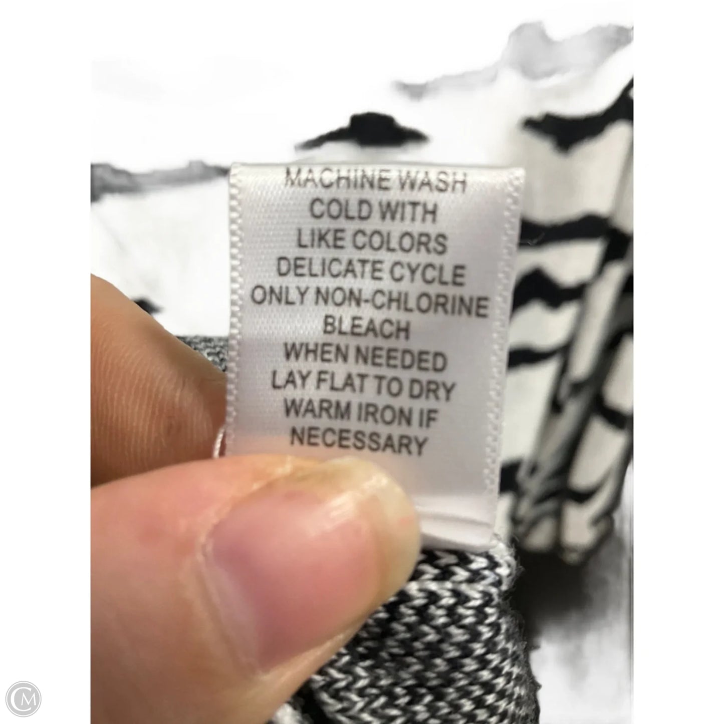 Top Long Sleeve By Ophelia Roe In Animal Print, Size: S