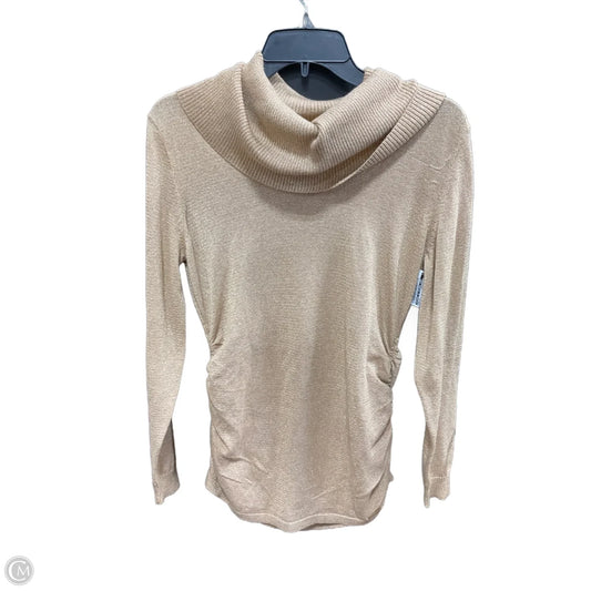 Top Long Sleeve By Michael By Michael Kors In Gold, Size: S