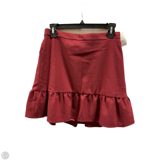 Skirt Mini & Short By J. Crew In Maroon, Size: 4
