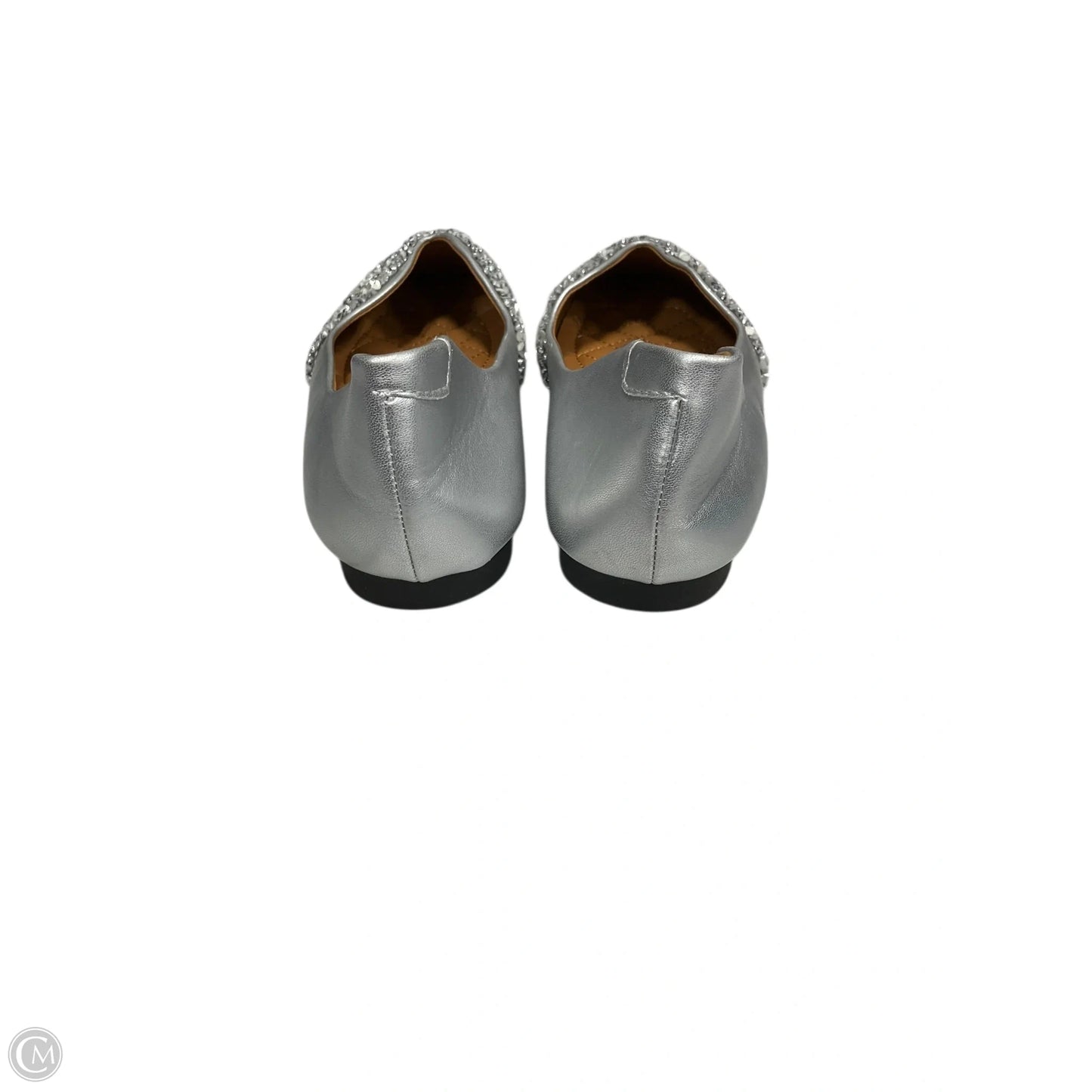 Shoes Flats By Clothes Mentor In Silver, Size: 6.5