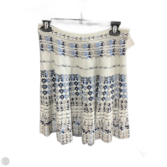 Skirt Mini & Short By Bcbgmaxazria In White, Size: L