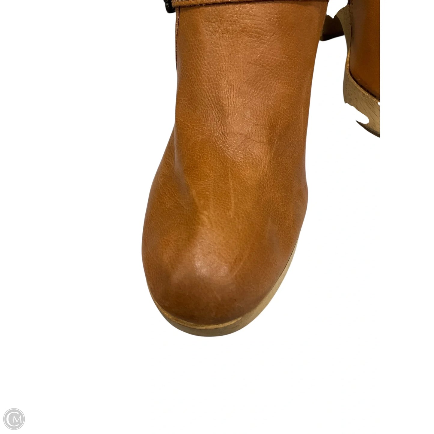 Boots Knee Heels By Kenneth Cole In Tan, Size: 9