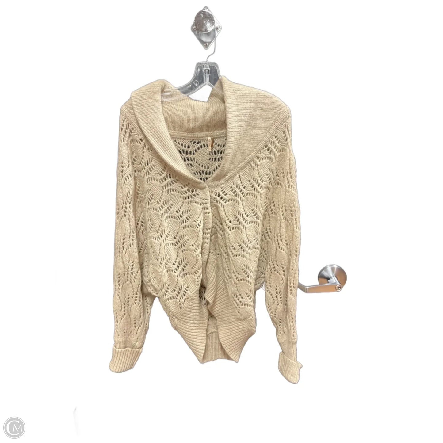 Cardigan By Free People In Beige, Size: L