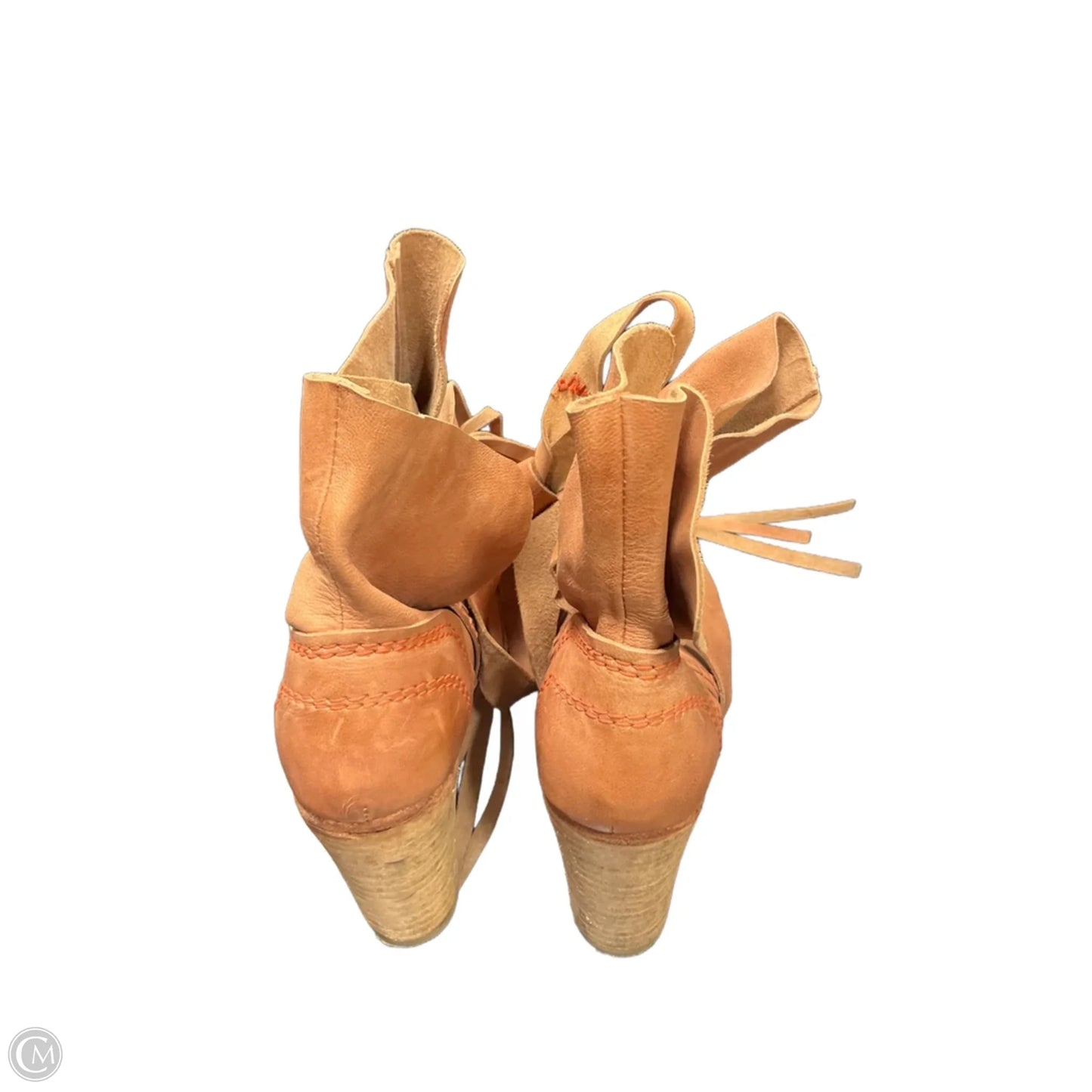 Boots Ankle Heels By Free People In Pink, Size: 9