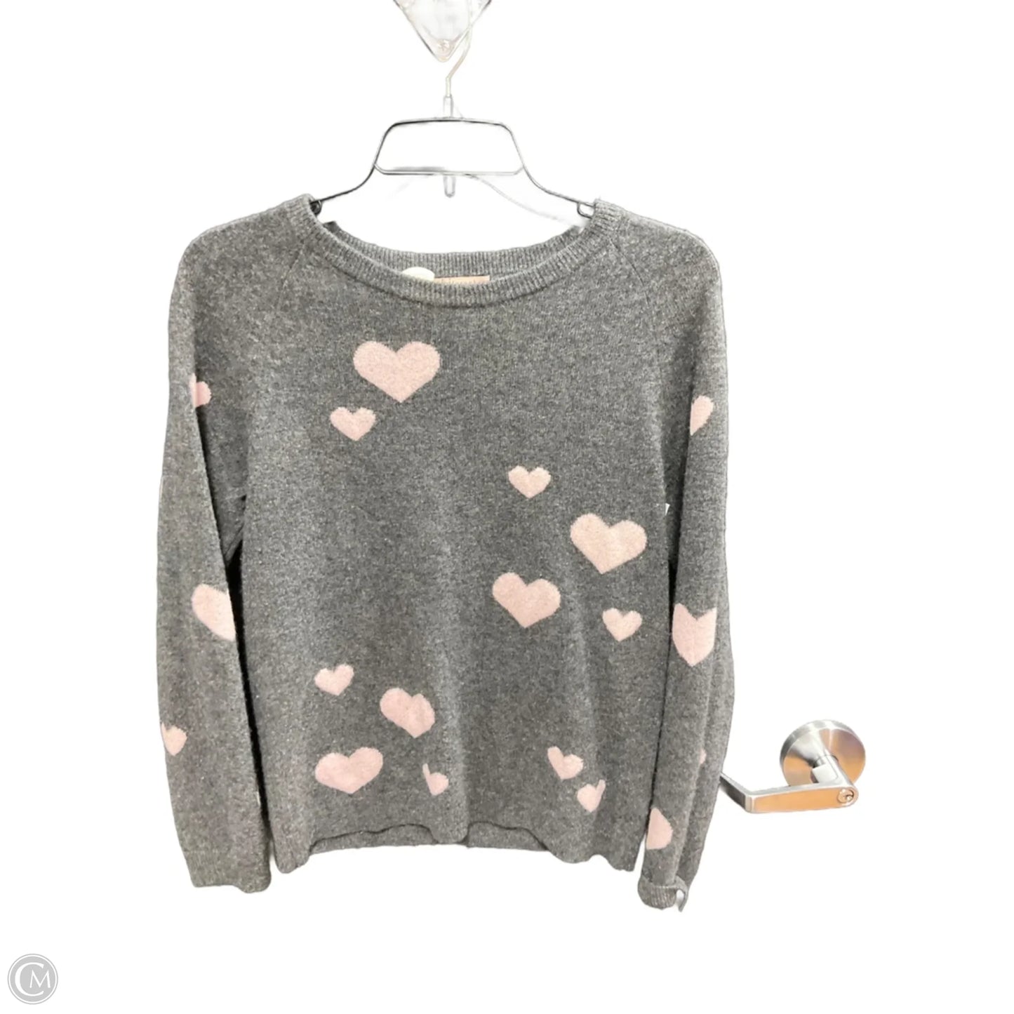 Top Long Sleeve By Philosophy In Grey, Size: S