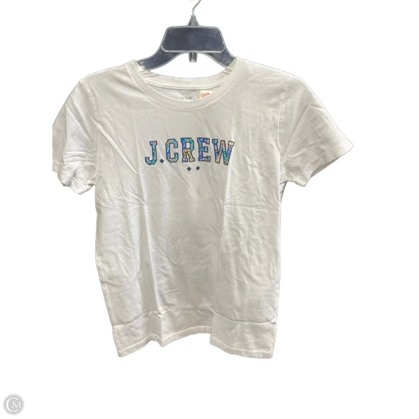 Top Short Sleeve Basic By J. Crew In White, Size: S