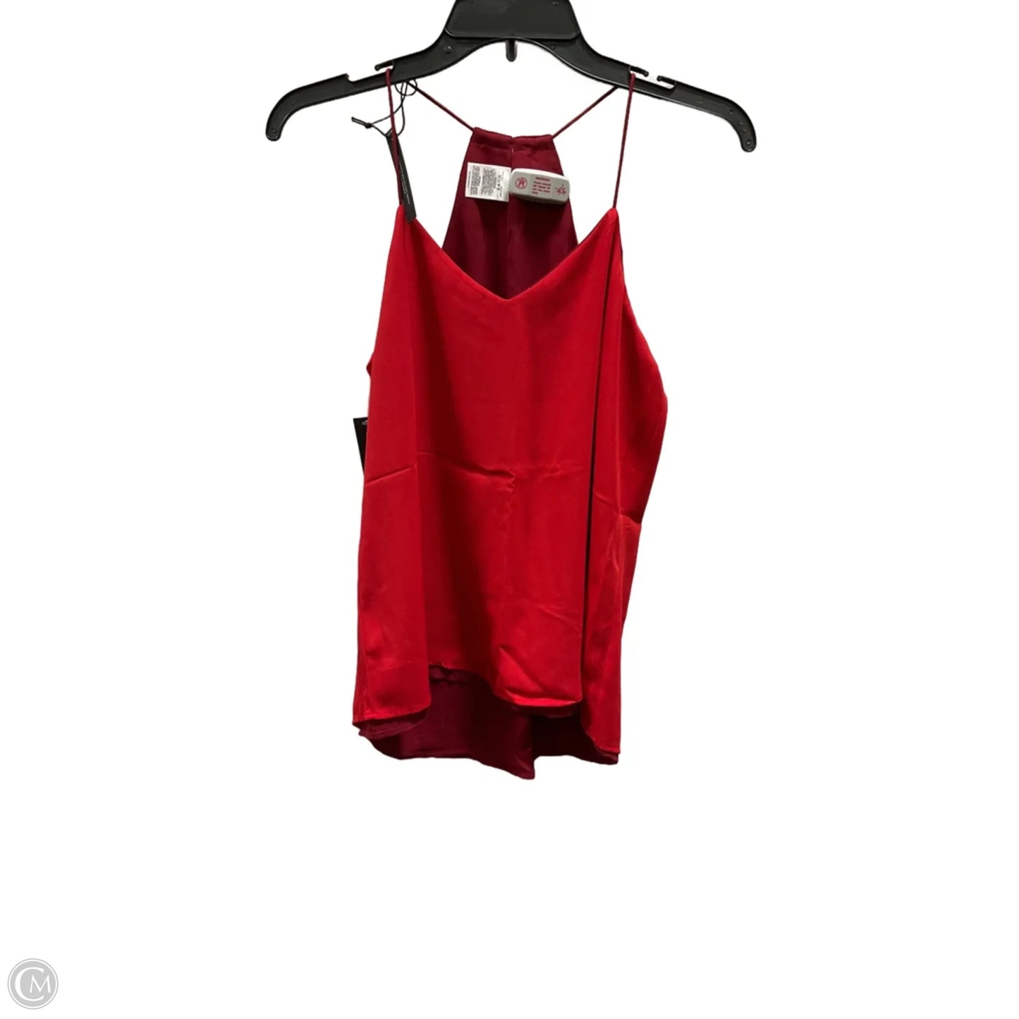 Top Sleeveless By Express In Red, Size: Xs