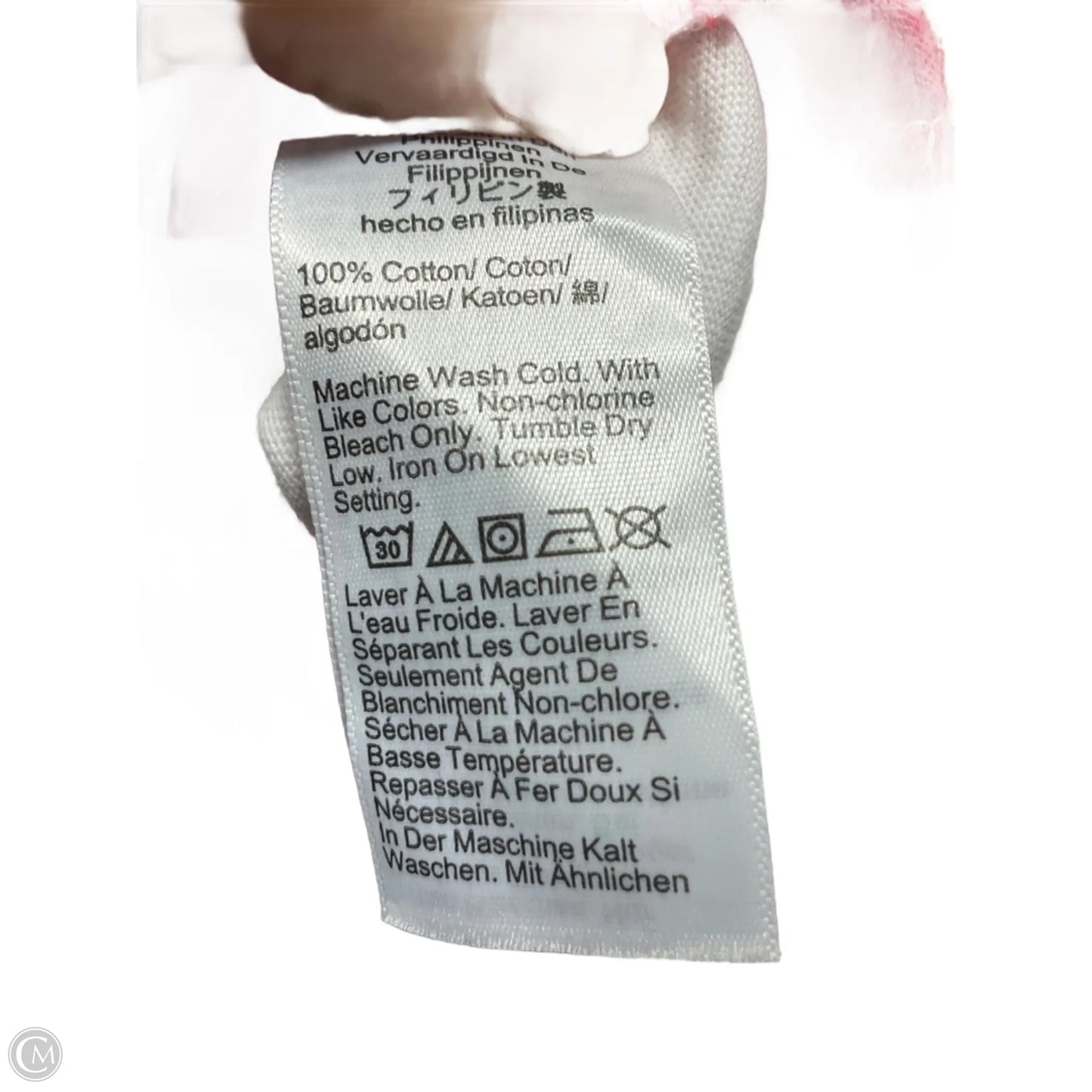 Top Long Sleeve By J. Crew In Pink & White, Size: S