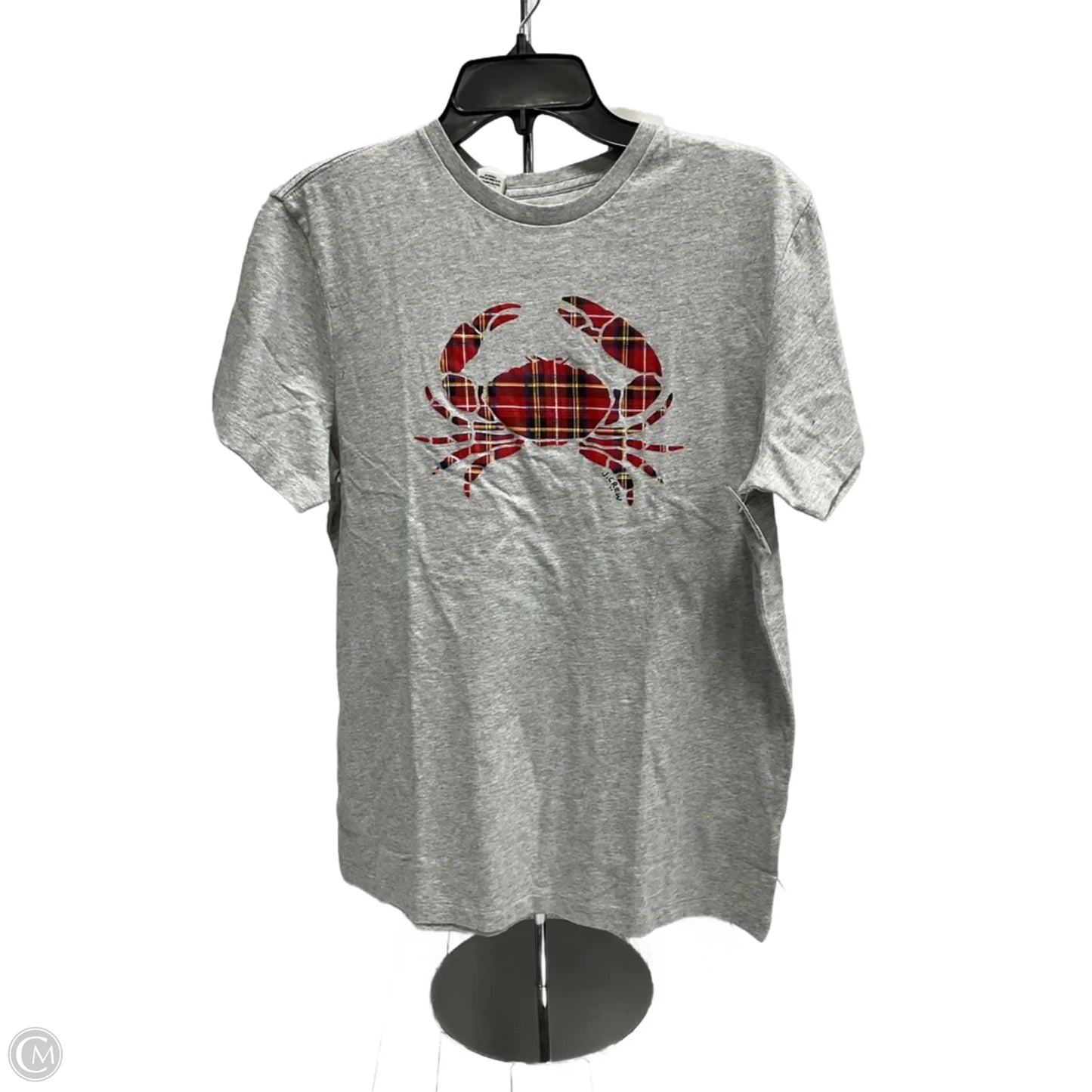 Top Short Sleeve By J. Crew In Grey, Size: M