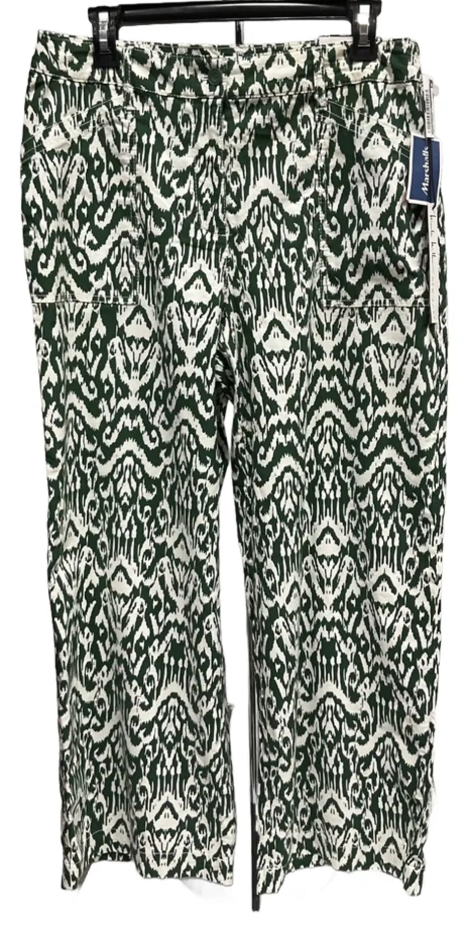 Pants Chinos & Khakis By Nicole Miller In Green & White, Size: 10