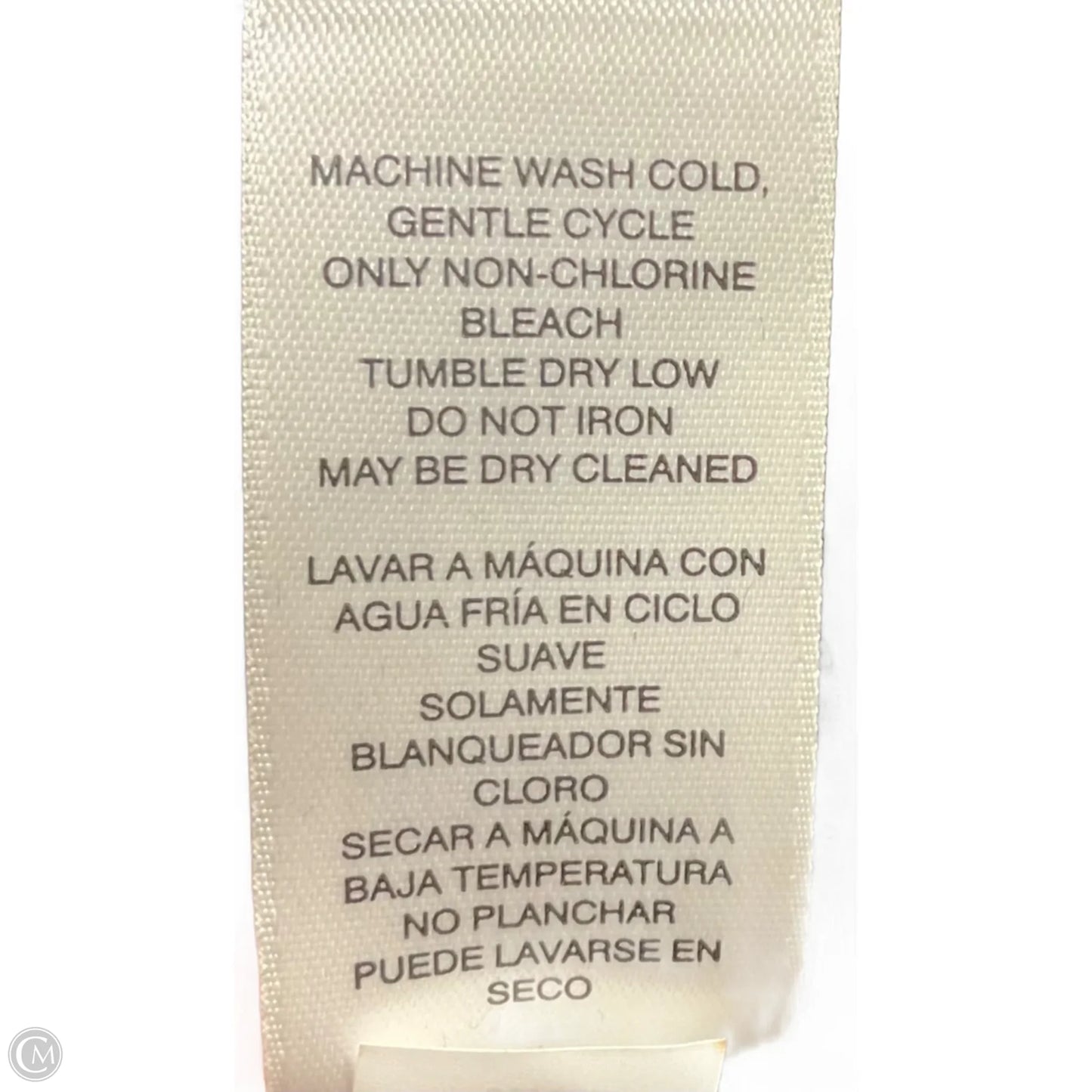 Top Long Sleeve By Chicos In Black, Size: M