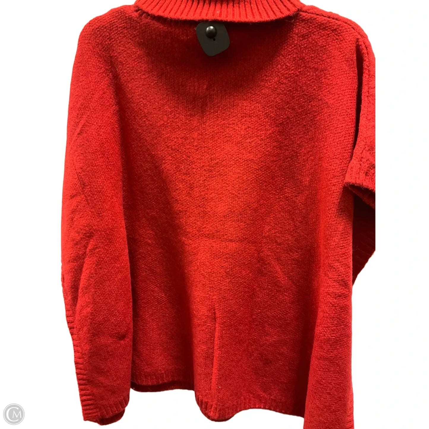 Poncho By Loft In Red, Size: Xs