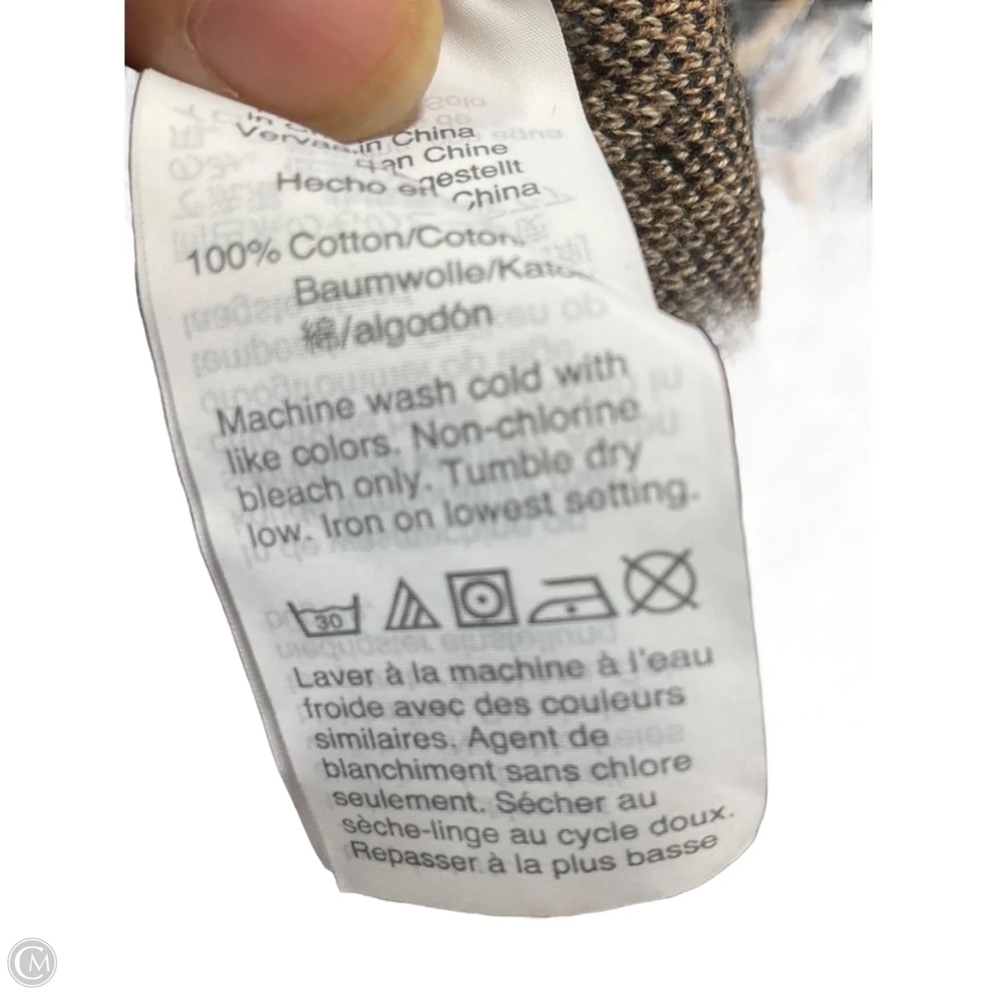 Cardigan By J. Crew In Animal Print, Size: M