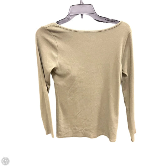 Top Long Sleeve Basic By Clothes Mentor In Green, Size: M