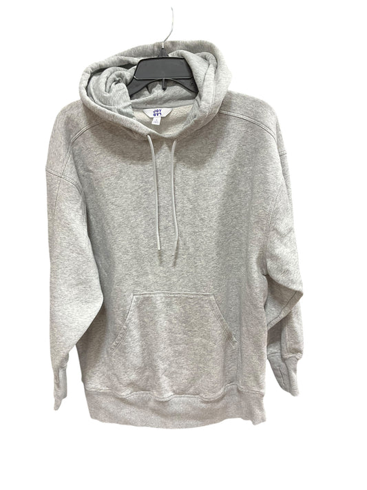 Sweatshirt Hoodie By Joy Lab In Grey, Size: S