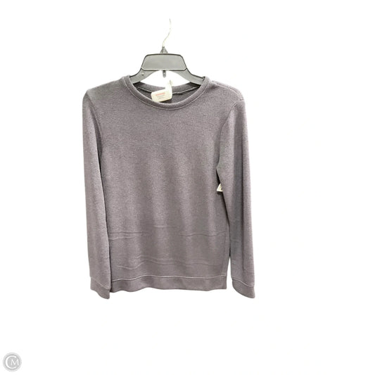 Top Long Sleeve By Clothes Mentor In Grey, Size: L