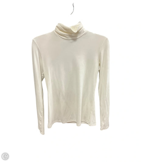 Top Long Sleeve By Clothes Mentor In Cream, Size: M