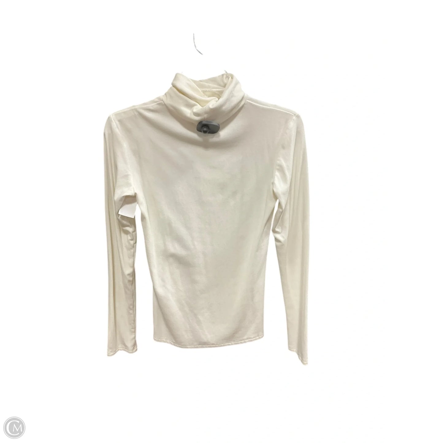 Top Long Sleeve By Clothes Mentor In Cream, Size: M