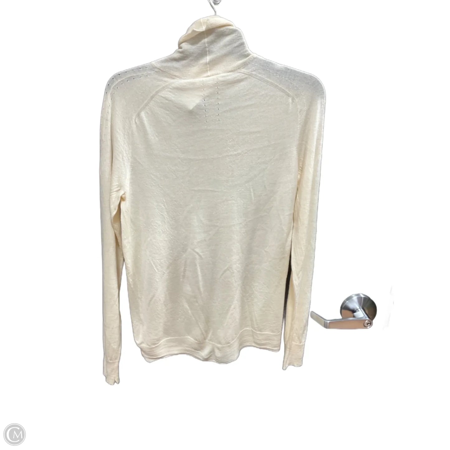Sweater By Cmb In Cream, Size: M