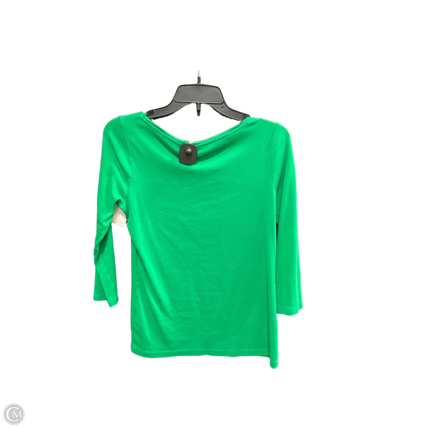 Top Long Sleeve Basic By Talbots In Green, Size: Sp