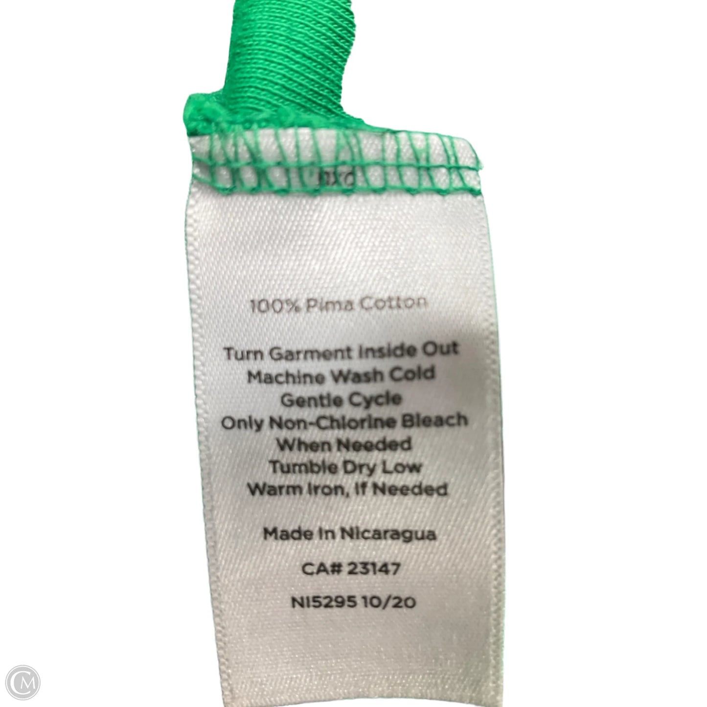 Top Long Sleeve Basic By Talbots In Green, Size: Sp