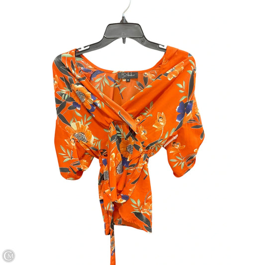 Top Short Sleeve By Clothes Mentor In Orange, Size: Xs