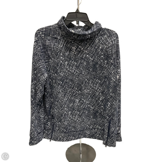 Top Long Sleeve By Talbots In Navy, Size: L